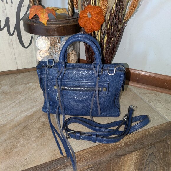 Rebecca Minkoff Regan Leather Satchel Crossbody - Picture 4 of 9